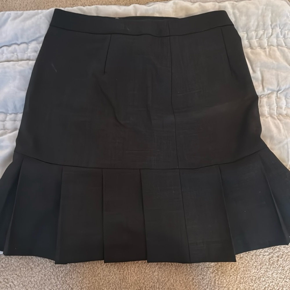 Brooks Brothers Charcoal Gray Short Skirt